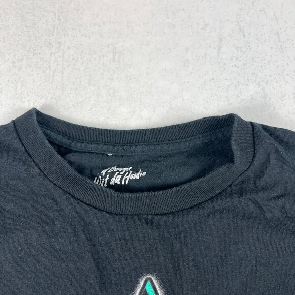 A Boogie With The Hoodie Rap Shirt Adult Extra Large Black Faded Short Sleeve - Picture 8 of 13